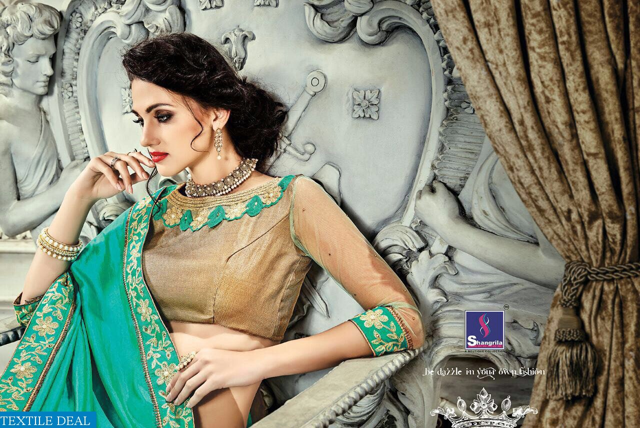 Shangrila paris rose vol-2 Wholesale party-wear Ethnic Saree